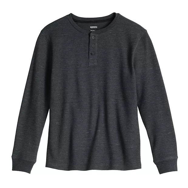 Sonoma Henley Long Sleeve Shirt