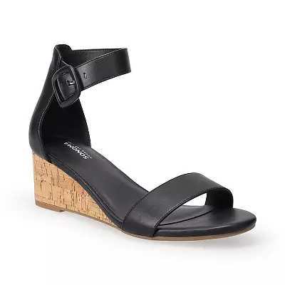 Sonoma Leather Wedge Sandals