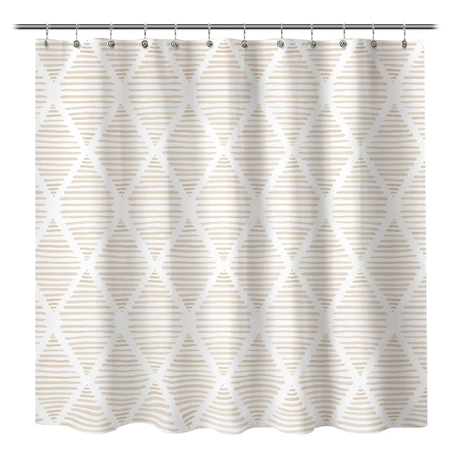 Sonoma Geometric Pattern Shower Curtain